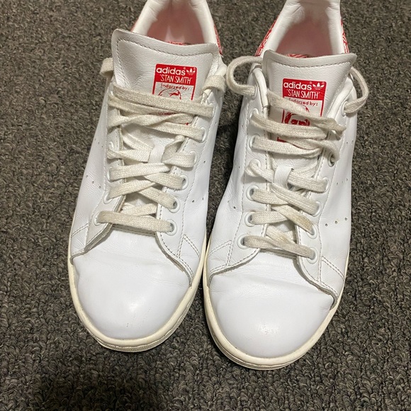 UNIQUE RED HEEL STAN SMITHS - Picture 7 of 8